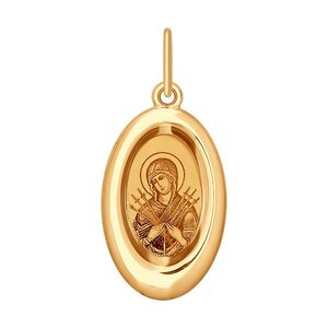 Подвесочка Иконка Семистрельная